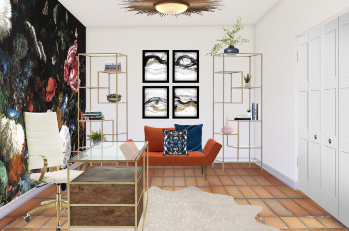 darla powell interior design miami virtual home office living room dining room nook